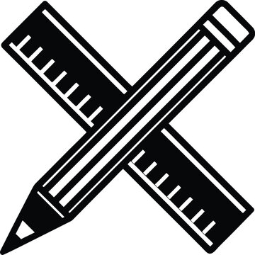 A black and white check mark arrow web icon for internet business and computer video illustration design concept, pixel, tech, application,screen, display