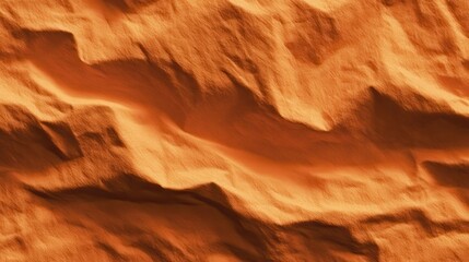 Poster - Smooth and Flawless Orange Wallpaper Texture for Design Purposes