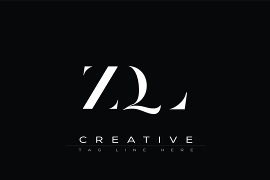 ZQL abstract letter logo design. This logo is designed by three abstract letters.