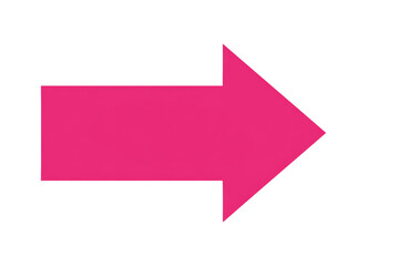 Wall Mural - A pink arrow pointing to the right