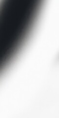 Poster - Dark corner shadow on a grainy white wall background. Minimalist gradient texture for abstract design. Copy space concept.