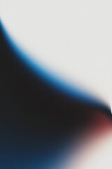 Poster - Abstract dark blue and red gradient creating soft blurred background. Aesthetic digital noise and texture with copy space.