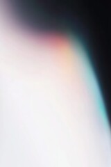 Poster - Light leak effect with iridescent colors creating an abstract background. Optical flare for creative design element.