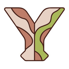 Poster - hand drawn check mark symbol