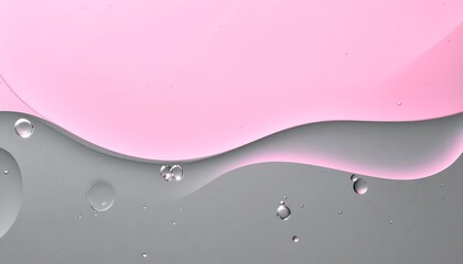 Poster - Abstract pink  grey oil  water swirl with modern aesthetic, and creative background.