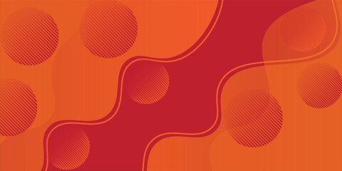 Fototapete - Abstract colorful red curve background for banner and cover