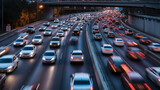 Controlled road access during peak hours 