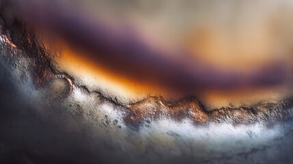 Poster - Textural interplay of stone layers.
