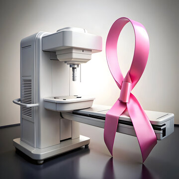 National mammographys on white background