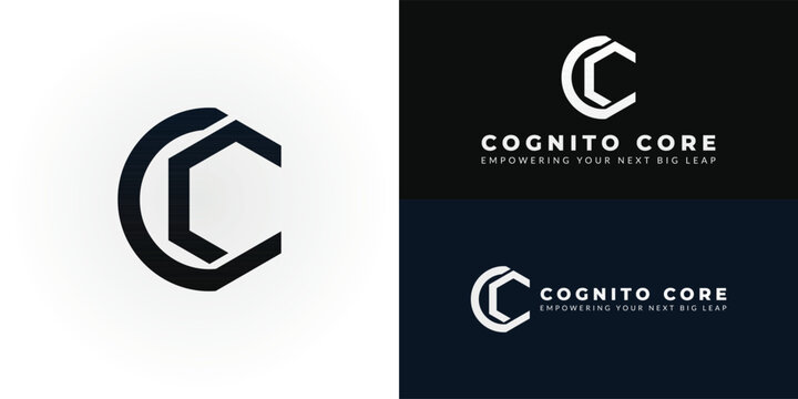 The modern CC logo features a sleek gradient design that embodies the concepts of interconnected growth and strategic precision, making it perfect for innovative consulting and professional services.