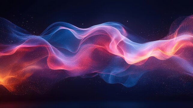 Explore Dynamic Fluid Art with Vibrant Colors and Particle Effects, Concept Design