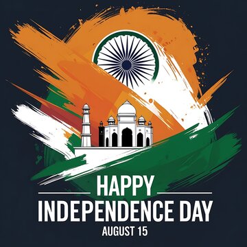 Indian republic day background Indian republic day in flat design