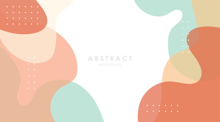 Fototapete - abstract background shapes fluid gradient colorful design