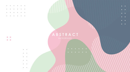 Fototapete - abstract background shapes fluid gradient colorful design