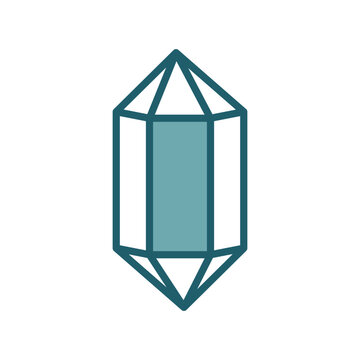 healing crystal icon vector design template design template simple and clean