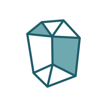 healing crystal icon vector design template design template simple and clean