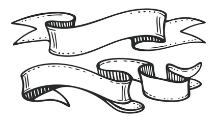Poster - Antique banners design celebration decoration illustration vintage flourish