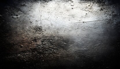 Leinwandbilder - Abstract Texture Displaying Complexities of Darkness and Light