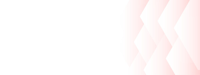 Wall Mural - minimalist digital background with soft overlapping pink hexagonal shapes fading into a clean white 