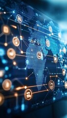 Poster - Interconnected Global Network Illuminates Business Structure Revealing Connectivity and Trends