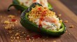 © Foods Hub - Ghost Pepper Crab Stuffed Peppers