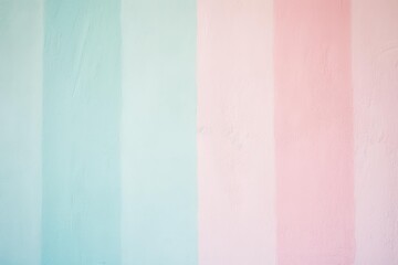 Poster - Vertical pastel stripes create a calming visual pattern