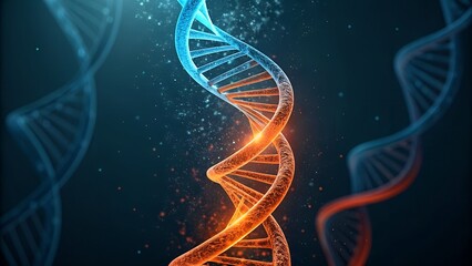 abstract dna background
