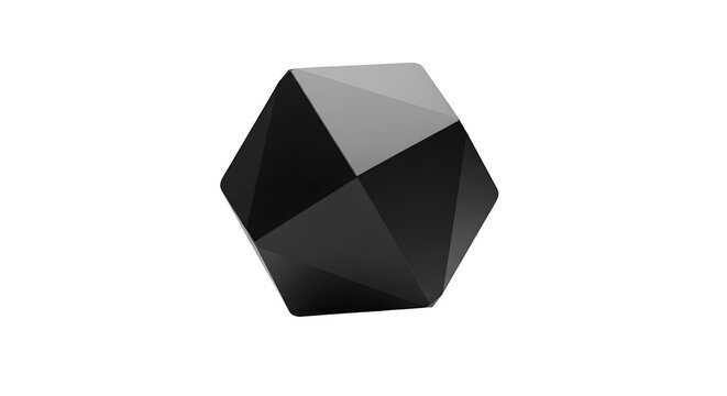 Geometric shape design illustration