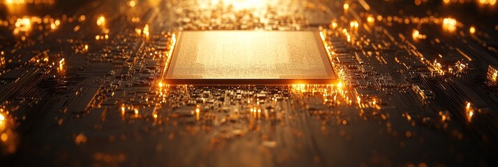 Poster - AI Brain Integrated into Motherboard Enhancing Processing and Deep Learning Capabilities