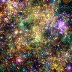 Wall Mural - Abstract Colorful Space Galaxy Texture Background