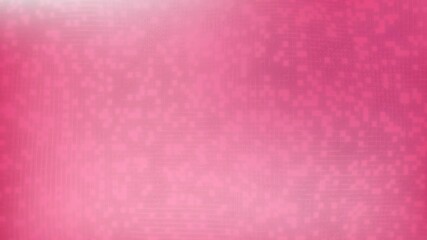 Poster - Pink pixel grid shifting after lighter top band appearing orange clusters flickering showing shifts
