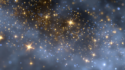 Aufkleber - A stunning cosmic scene filled with shimmering stars and a mystical atmosphere, evoking wonder and curiosity about the universe.