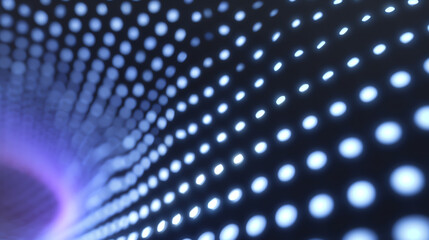 Aufkleber - Abstract representation of digital dots creating a vibrant and dynamic pattern, showcasing modern technology and innovation.