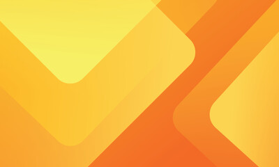 Wall Mural - Abstract orange and yellow geometric background. Dynamic shapes composition. vector illustration eps 10.