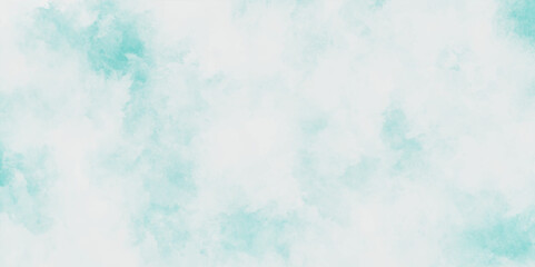 Fototapete - Mulberry green  paper abstract background image, Abstract Light Green Watercolor Background , turquoise color gradient cloudy grunge noise background.