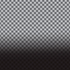 Poster - Checker gradient background. Transparent grid pattern. Dark bottom fade. Vector backdrop texture.