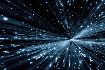 Poster - Abstract speed lines