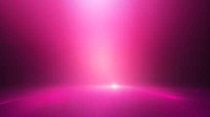 Poster - Glowing Pink Gradient Background with Light Burst Effect for Product Display