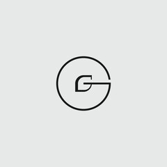 Poster - A clean and modern vector logo featuring the letter 