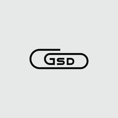 Poster - A sleek and modern vector logo featuring the letters 