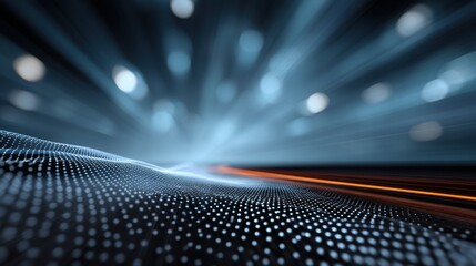 Poster - Dynamic Viewpoint of a Digital Communication Grid in Technology Virtual Environment Abstract Visualization