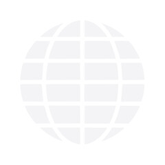 Poster - Abstract Earth Globe Symbolizes Global Connections Networking and Worldwide Communication in Light Grey Hues