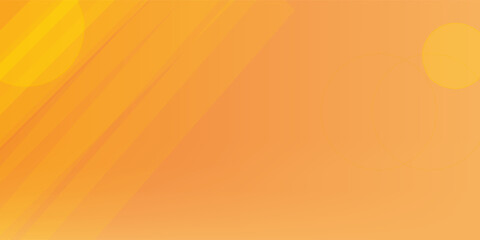 Poster - banner background. full color, orange gradation and effect geometry