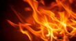© Fathur - Fiery dance of glowing orange flames