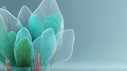 Poster - Abstract plant display