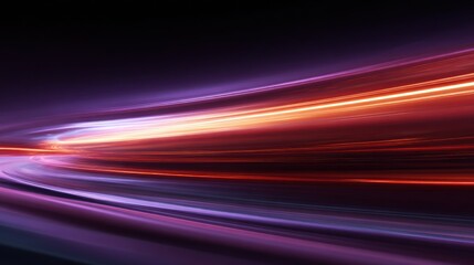 Poster - Abstract speed blur