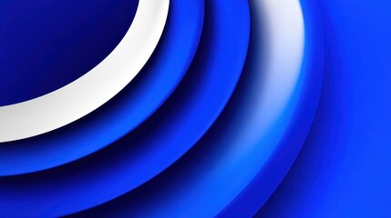 Poster - Abstract swirling blue and white background