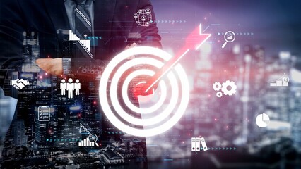 Poster - Target audience analysis, customer segmentation, personalized marketing, audience targeting strategies, and marketing efficiency improvement through smart customer profiling. Muxer