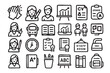 © Atikur - School Education Icons Collection learning teaching