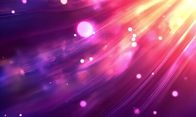 Poster - Vibrant, dynamic abstract background with diagonal lines and glowing light effects